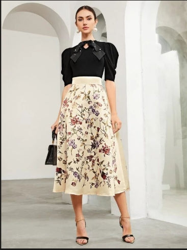Printed skirts